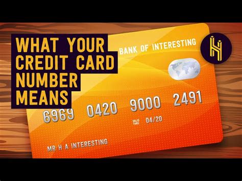 credit card first four digits